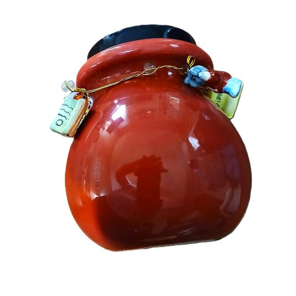 ALABAMA FANS - ***BAMA Fund Red & Black Pottery Bank with BAMA Charms*** - Picture 4 of 4